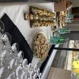 Buffet d'inauguration par les 2 Gourmands disent 